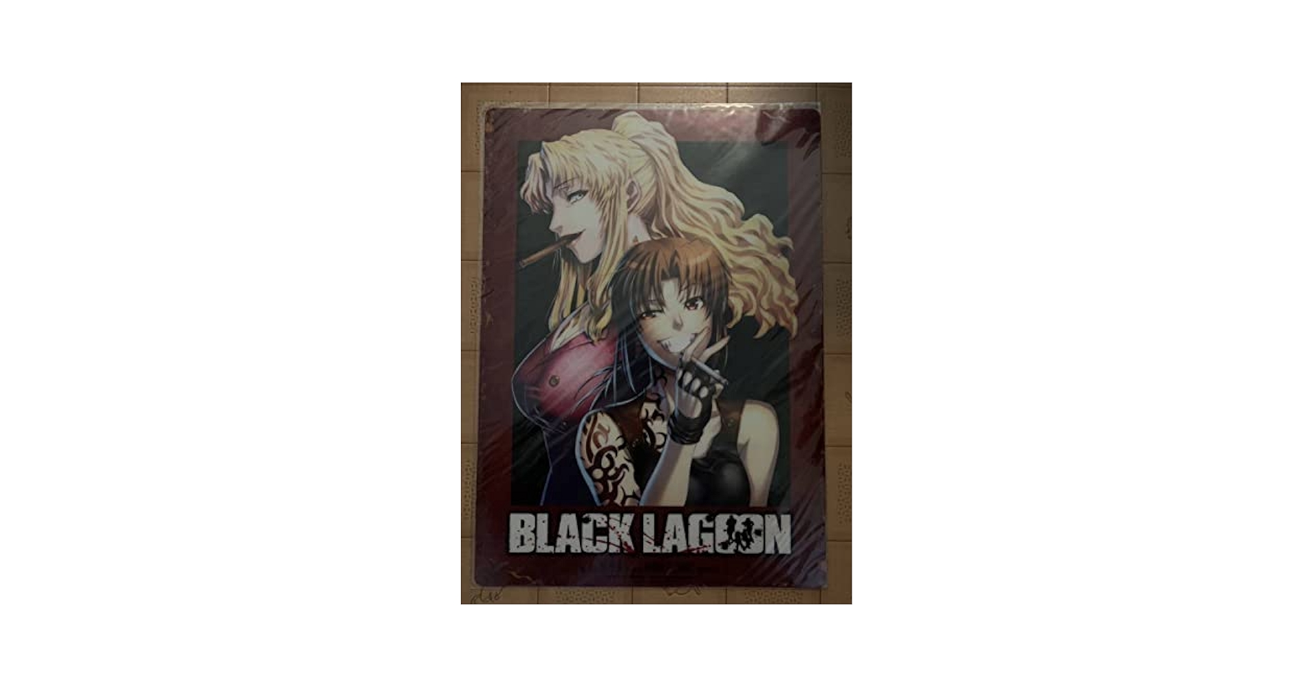 Amazon.co.jp: ブラックラグーン コミケ限定 クリアポスター