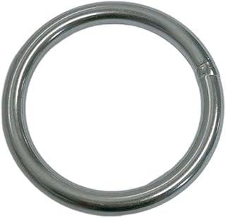 DBMIMPORTERS 4400 Lbs WLL Marine Stainless Steel Round Ring Link Connect 3/8