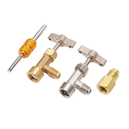 Kit Adaptador Reparación Línea AC con Válvula Autosegellante miniatura 6