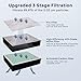 Sovol Solder Fume Extractor, 100W Suction Smoke Absorber Remover with Air Volume 200m³/h, 3-Stage Filtration, 2 shapes of Smoke Hoods and 3 Exhaust Hoses for Welding Smoke Absorption Soldering