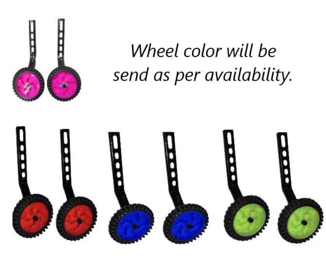 Image of Bicycle Side Supporter Wheel Adjustable Side Support Wheel Set for 14 to 20 inch For Child