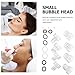 Ipetboom 8pcs Plastic Hydro Facial Machine Tips Heads for Water Oxygen - Beauty Cleaning Suction Machine Replacement Parts Skin Care Aqua Peeling Caps, 1.65cm/0.65in interface inner diameter