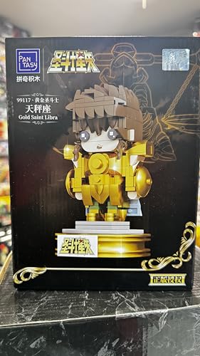 Ya en mundofriki.es: Pantasy Gold Saint Libra 99117 - Figura de ladrillo de Saint Seiya