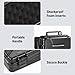 NEEWER Hard Case Compatible with DJI Osmo Pocket 3 & Creator Combo Accessories, IP67 Waterproof Dustproof Shockproof Portable Travel Storage Case with Custom Foam Inserts & 17 Slots, AC022