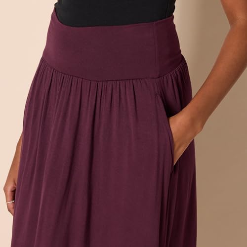 Amazon Essentials Women's Jersey Pull On Midi Length Skirt4