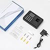 Diseleri Employee Time Clock, Clocking in Machines for Small Business, Fingerprint Punch Card Machine with 2.4 TFT LCD Fingerprint Password, Checking-in Recorder for Business Scanner with 8G U-Disk #5