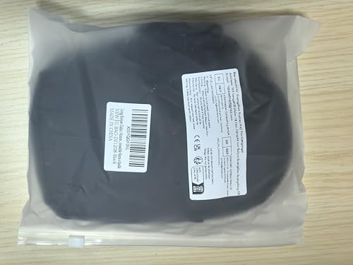 حقيبة كتف صغيرة طويلة - حقيبة كروس صغيرة مقاومة للماء للرجال والنساء، حقيبة صدر كاجوال للهاتف للسفر والمشي لمسافات طويلة، لون أسود، مقاس واحد