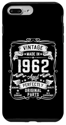 63rd Birthday Gifts for Men 63yr 63 Years Old Vintage 1962 X}zP[X iPhone 7 Plus/8 Plus p