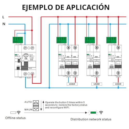 Disyuntor Inteligente con rearme automático por WIFI para solucionar cortes intempestivos 5