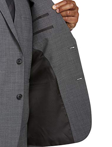 DXL Synrgy Big and Tall Performance Stretch Suit Jacket, Grey4