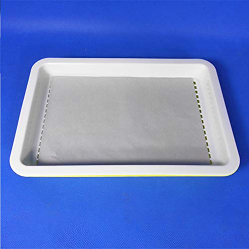 GANAZONO Hydroponic Grow Pads Microgreens Mats 100pcs Plant Hydroponic Grow Pads Germinating Growing Paper Sprouter Vegetable Microgreens Planting Paper for Plant Germination Tray - Image 3