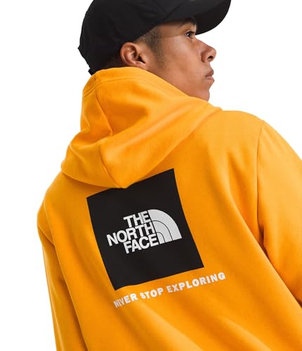 Image of THE NORTH FACE Men's Evolution Box NSE Hoodie | Sweatshirt With 2 Piece Hood, Adjustable Drawcord, Kangaroo Hand Pocket