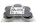 Cornucopia Brands 8oz Clear Plastic Jars w/Black Plastic Lids (6-Pack); BPA Free PET Stackable Containers for Bathroom & Kitchen Storage & Cosmetics