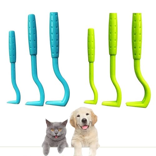 SSHUIKKAI 6er Set Zeckenzange für Hunde Zeckenzange Mensch Zeckenzange Hund für Hund Katze Pferd & Menschen Alternative Zu Zeckenpinzette(Grün Blau)