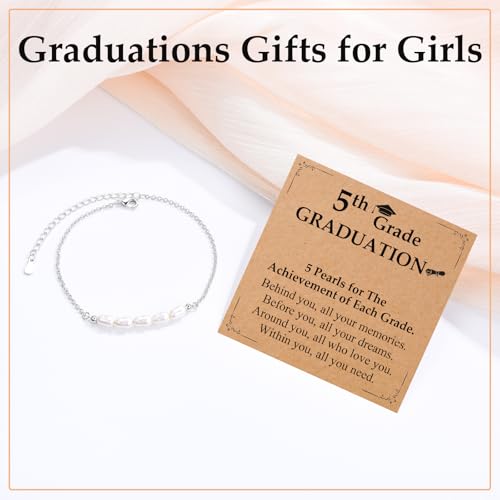 Image of 5th /6th /8th Grade Graduation Gifts for Girls Grad Gifts 2026 Graduation Bracelets Primary Middle School