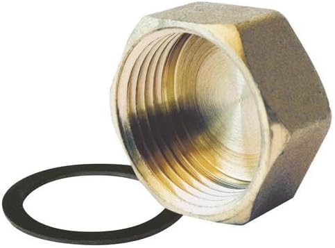 Bouchon laiton mâle F5/8 auto-étanche SOMATHERM 17x23 avec joint plat