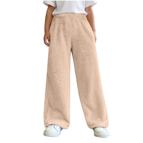 Pantalones de pijama de franela para niños, forro polar, pantalones largos holgados, pantalones térmicos, pantalones de pijama para niños, pantalones de pijama elásticos, pantalones de invierno