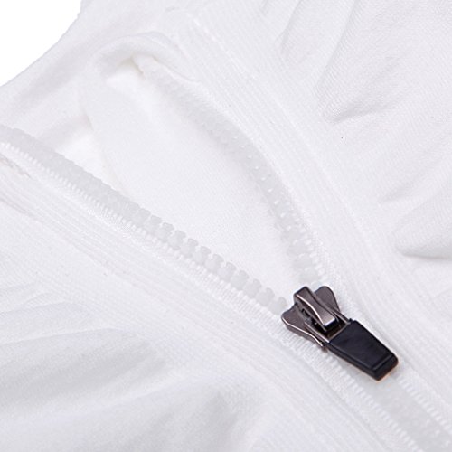 Women's Zipper Front Closure Sports Bra Racerback Yoga Bras4