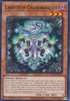 Labrynth Chandraglier MP23-EN230 Common Englisch Near Mint 1. Auflage - 25th Anniversary Tin: Dueling Heroes Mega Pack - mit ReCollectibles-Versandschutz - für Yu-Gi-Oh!