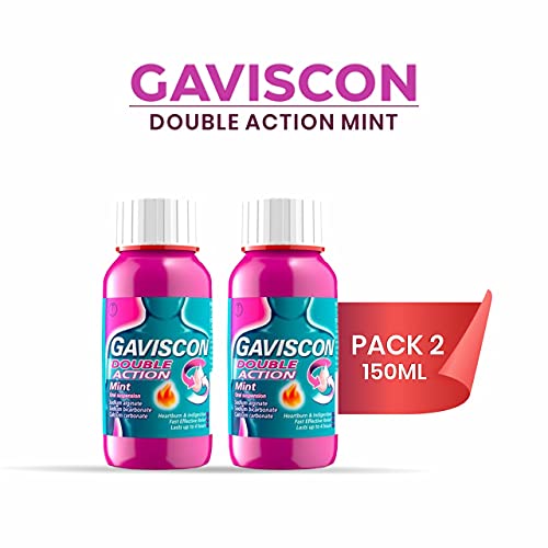 A2Z Store Gaviscon Double Action Peppermint 150Ml Pack Of 2 #TOP1