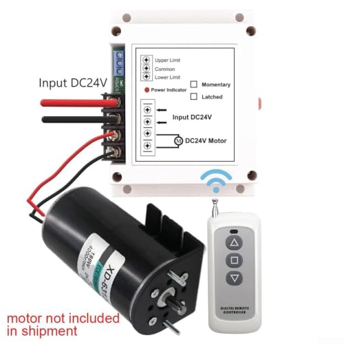 Interruptor de avance/retroceso inalámbrico 12V para automatizar puertas de garaje 8