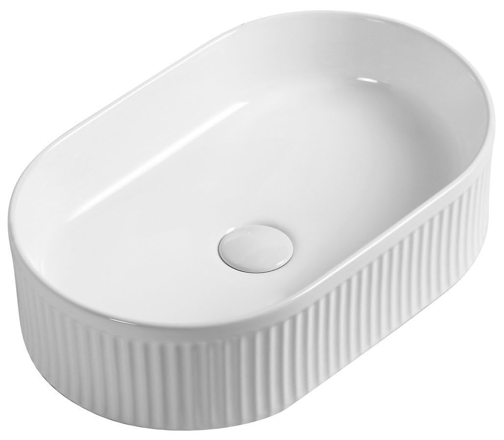 Sapho PICOBELLO Keramik-Waschbecken 49x31 cm, zum Aufsetzen, Weiß