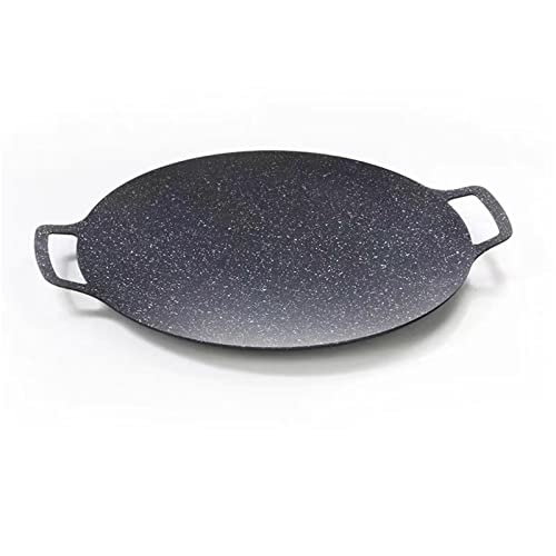 鉄板 マルチグリドル IH対応 鉄板多機能グリル 多機能グリルパン 鉄板 アウトド ラウンドグリドルパン グリルパン 直径28cm キャンプキッチン耐熱皿 多機能グリルパン 軽量 お手入れカンタン アキャンプ用 焼肉プレート BBQ キャンプ バーベキュー
