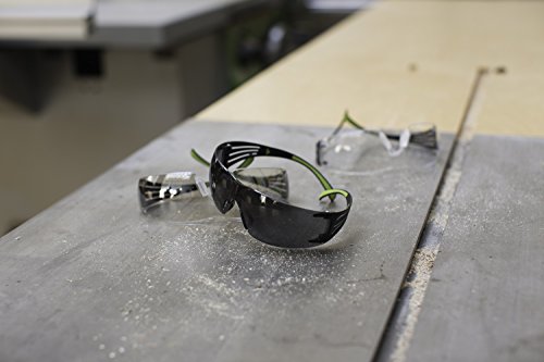 Peltor Sport SecureFit Glasses, 3 Pack: Clear + Amber + Gray Lenses, Anti Fog (SF400-P3PK-6)
