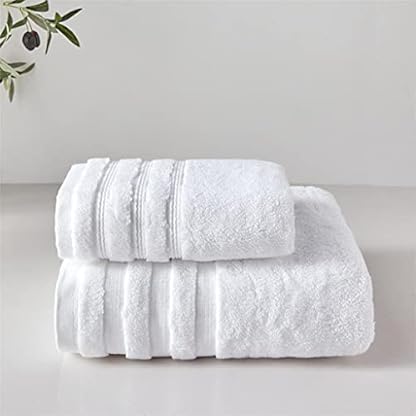 CULPRT Baumwollhandtuch Set Badetuch Und Gesicht Handtuch Badezimmer Handtuch Fahrtuch Badetuch, Weich Bequem/E/Wie Das Bild Zeigt