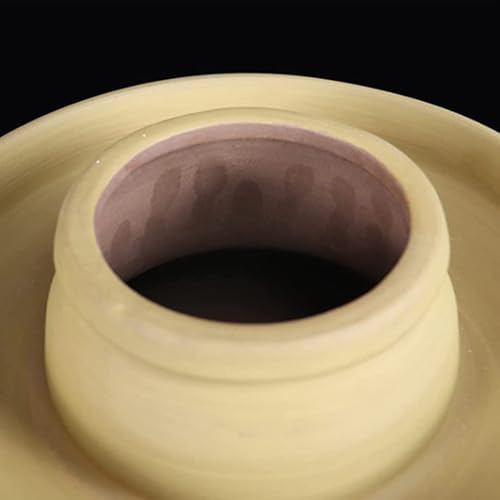 Miniatura 5 de Tarro de encurtido de porcelana china tradicional púrpura, olla de decapado de fermentación de cerámica, tarro de fermentación con sello de agua