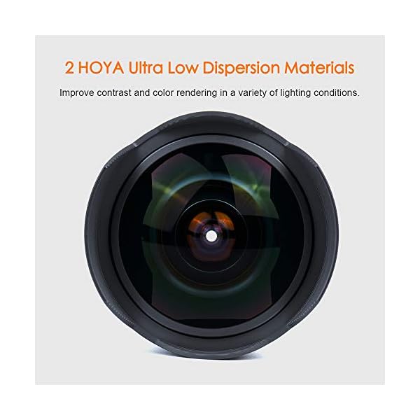 7artisans 7.5mm F2.8 II V2.0 Fisheye-Objektiv mit 190° Blickwinkel, für MFT-Kameras mit M4/3-Mount GM1 GM5 GM7 GX1 GX7… – Bild 5