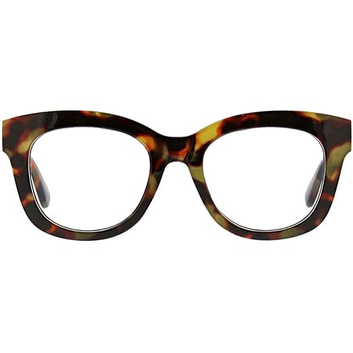Peepers by PeeperSpecs Oprah's Favorite Center Stage Women's Oversized Blue Light Blocking Reading Glasses