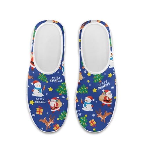 Image of Floral Sneakers for Women Colorful Art Shoes for Women Slip On Casual Work Shoes