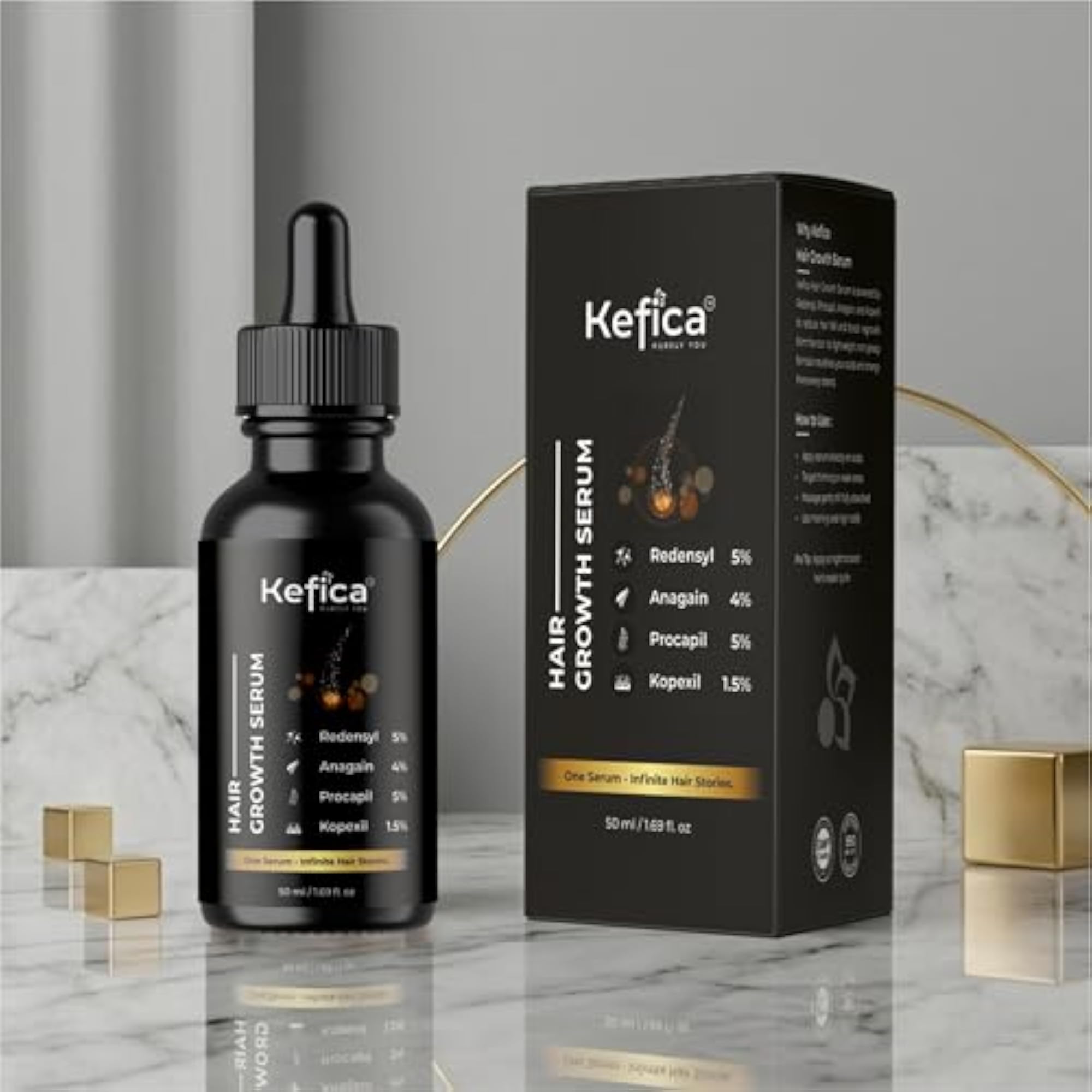 Hair Growth Serum with Redensyl & Procapil, 30ml