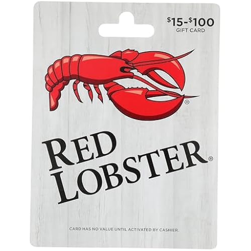 Red Lobster Physical Gift Card