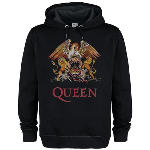 Sweat à Capuche Royal Crest Noir Amplified Vetement Streetwear S