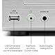 TechniSat VIOLA 710 CD IR - kompakte Hi-Fi-Anlage (Internetradio, DAB+, UKW, CD-Player, Bluetooth, 2x 20 Watt RMS Stereo-Boxen, Kopfhöreranschluss, Wecker, Sleeptimer, Kompaktanlage, Fernbedienung)