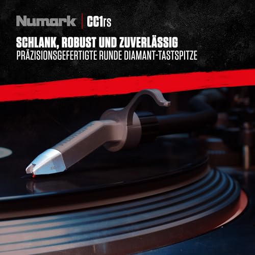 Numark CC-1RS - Hochwertige Ersatznadel für den Numark CC-1 - extra stabiler DJ-Tonabnehmer
