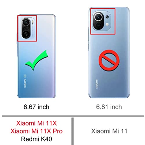 Image of LOXXO Liquid Silicone Case Microfiber Cushioning Compatible for Xiaomi Mi 11X Shockproof Slim Back Cover, Gel Rubber Full Body Protection - Black
