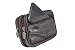 Produktbild GÜRTELTASCHE Leder - mit Fach für Handy/Smartphone (Zwei Hauptfächer - schwarz) - Gürteltasche Gürtel Tasche Handytasche Hüfttasche Geldbörse schwarz