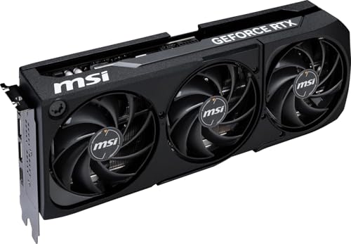Image of msi Gaming RTX 5080 16G Ventus 3X OC Black Graphics Card (16GB GDDR7, 256-bit, Extreme Clock 2640 MHz, DisplayPort x 3 2.1a, HDMI 2.1b, NVIDIA Blackwell Architecture)