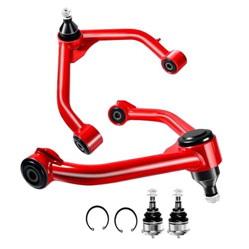 XCBOOCH 2-4 Inch Lift Front Upper Control Arms with Ball Joints Compatible with Dodge for Ram 1500 2WD 4WD 2009-2010 Compatible with Ram for 1500 2WD 4WD 2011-2024 for 1500 Classic 2WD 4WD 2019-2024