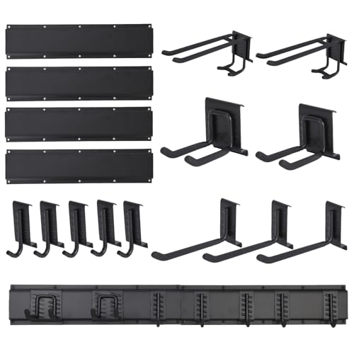 64 in Garage Tool Organizer Wall Mount, Heavy Duty Metal...