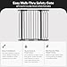 BalanceFrom Easy Walk-Thru Safety Gate for Doorways and Stairways with Auto-Close/Hold-Open Features, 36-Inch Tall, Fits 29.1 - 38.5 Inch Openings, Graphite