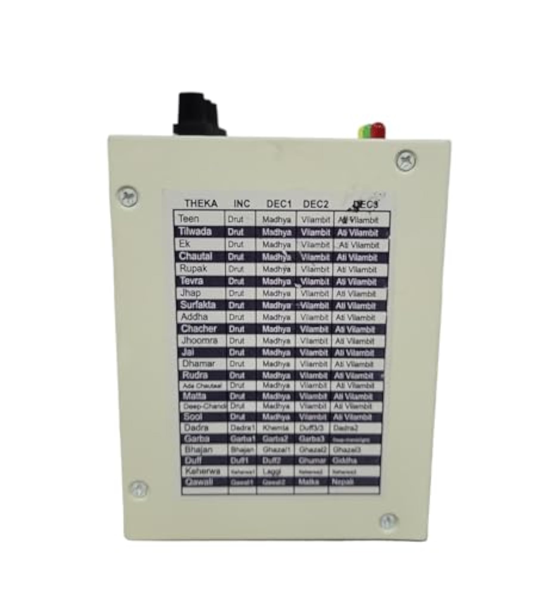 TaalRiyaz By Electronic Digital Tabla Musical Instrument