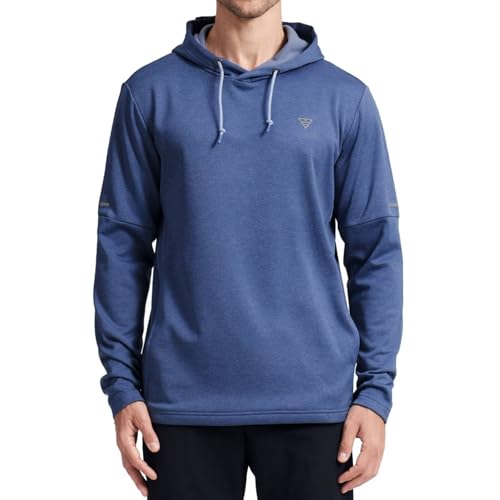 Image of M MAELREG Hoodies for Men Golf Fleece Hooded Sweatshirts Dry Fit Athletic Lightweight Casual Midlayer Mens Hoodies Pullover