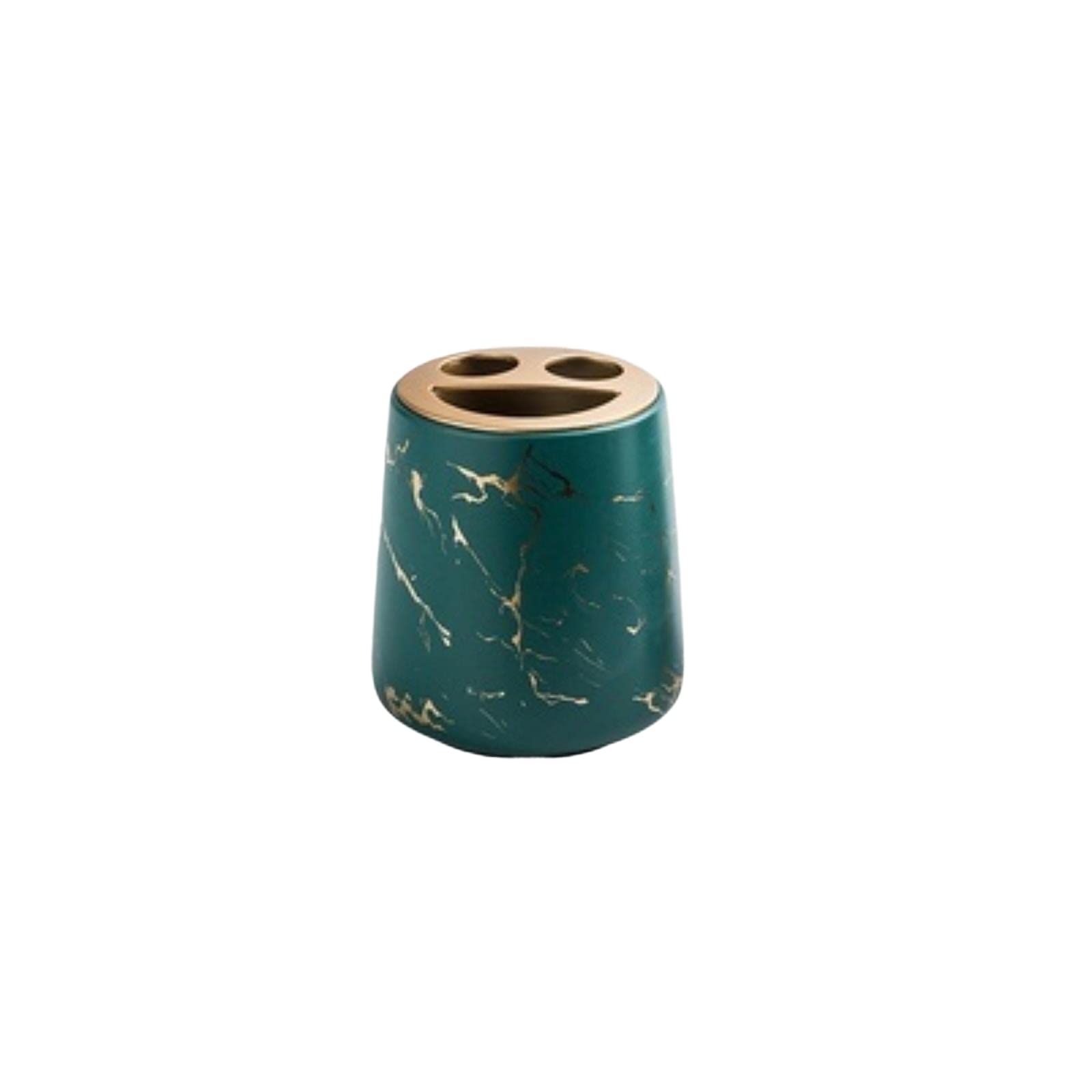 Gilded Marble Texture Mouthwash Cup Bathroom Set Home Use Ceramic Toothbrush Holder Soap Boxes Marbling Porcelain Bath Supplies