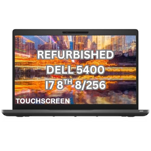 Image of 𝗗𝗲𝗹𝗹Model 5400 Touch Laptop | i7 8th Gen Processor | 8GB DDR4 RAM | 256GB SSD | 14 inch FHD Touchscreen Display | Win 10 |(PRE-Owned & Tested)