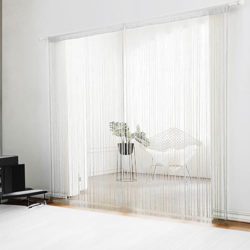 ���f���m �� �e�[�� �̂�� �Ԏd�؂� �X�g�����O�J�[�e�� �C���e���A �Ђ��̂�� ���� ��1m ����2�� �J�b�g�\ YM-333-HN �z���C�g