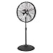 Price comparison product image Sealey HVF20PO Industrial High Velocity Oscillating Pedestal Fan, 550mm Ø, 230V